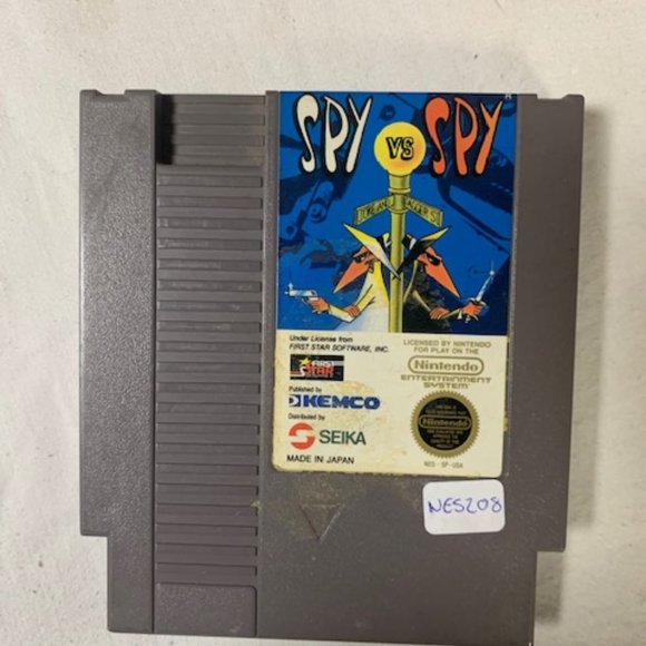 Video Games & Consoles Spy Vs Spy Nintendo Nes Game Cartridge Only